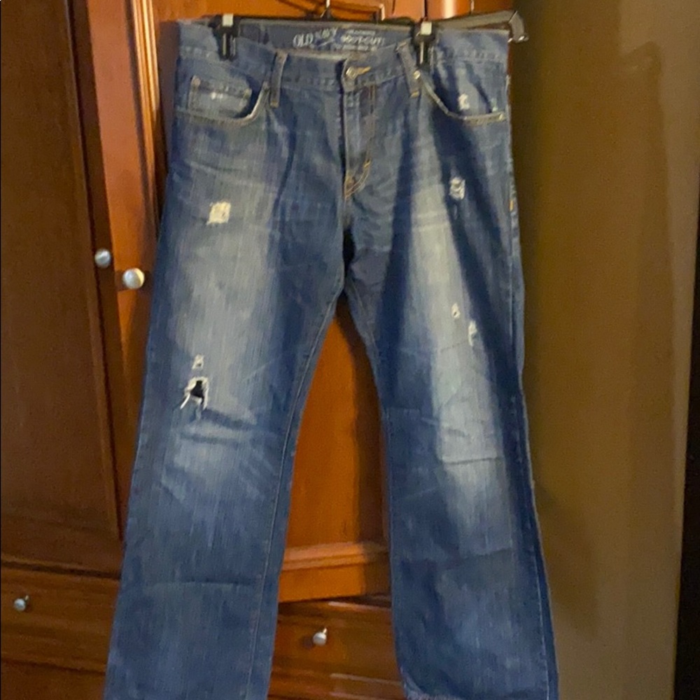 Old navy 34x32 boot cut jeans